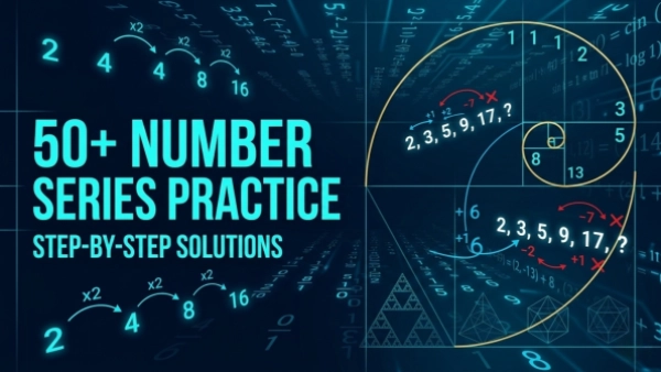 50+ Number Series Practice Questions with Step-by-Step Solutions to Boost Your Pattern Recognition Skills