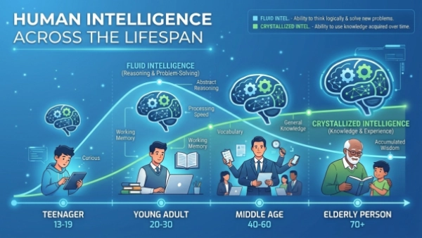 At What Age Does Intelligence Peak?