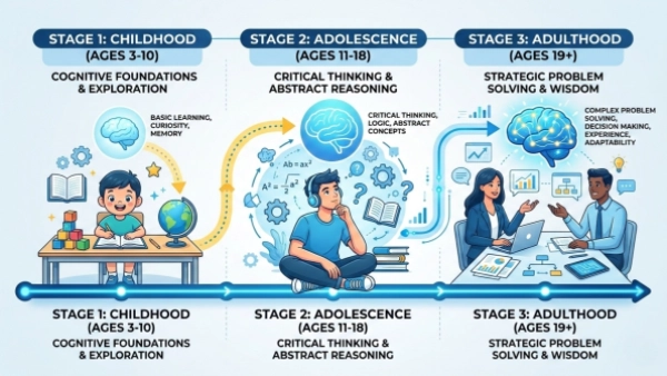 How Intelligence Develops from Childhood to Adulthood