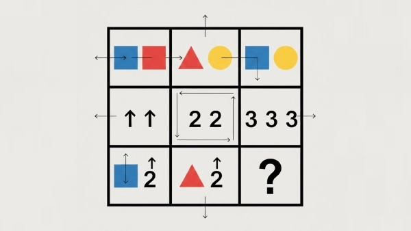 Matrix Reasoning Explained: How to Crack 3×3 Grids
